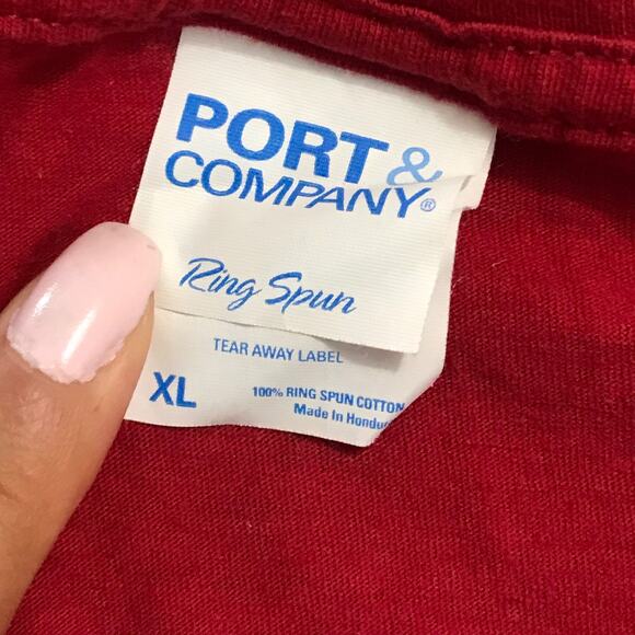 y2k red bourbon tee xl - Picture 4 of 4